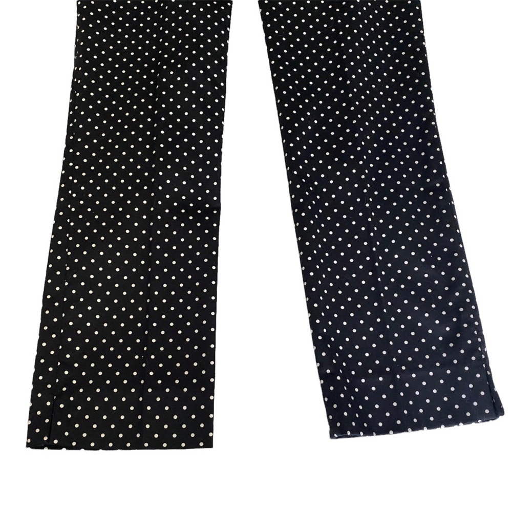 Lauren Ralph Lauren Black Polka Dots Pants Size 12 - Picture 9 of 10